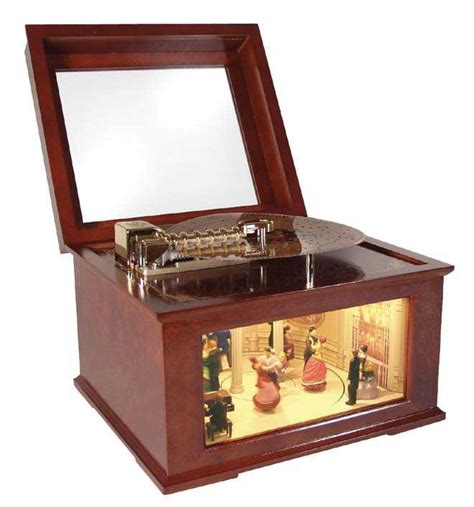 old fashioned music boxes